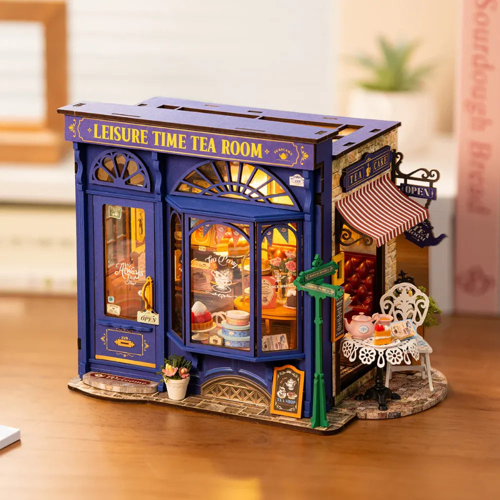 3D puzzle Robotime Leisure Time Tea Room