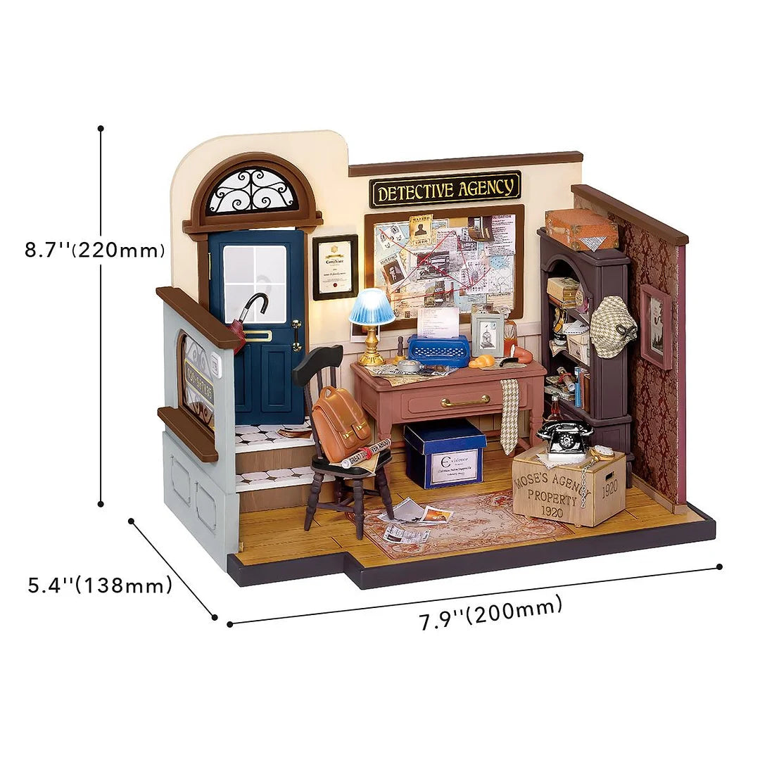Robotime 3D Puzzle Mose's Detective Agency DG157