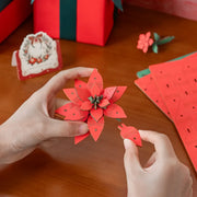 3D puzzle Robotime Rowood Poinsettia TF001