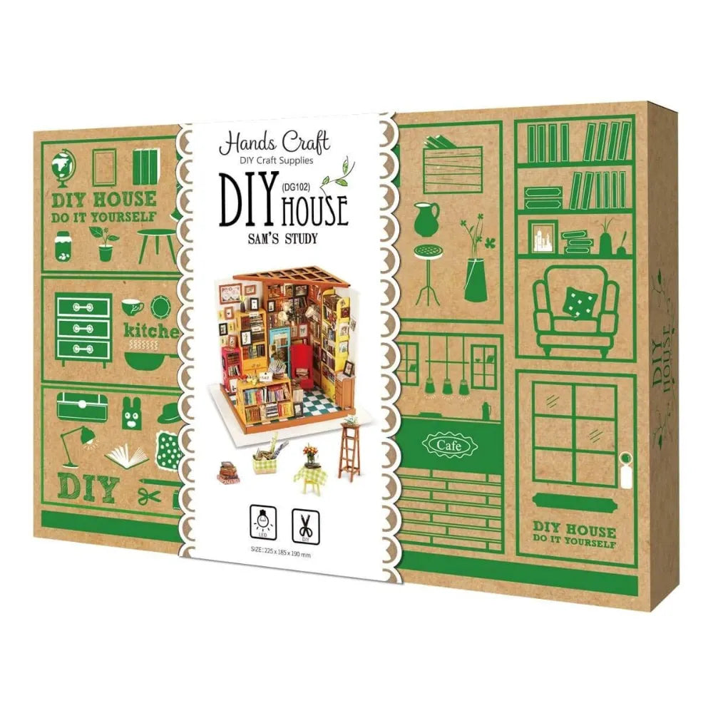 3D Puzzle Robotime Sam’s Study Library DG102