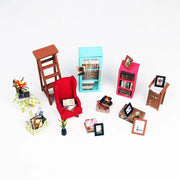 3D Puzzle Robotime Sam’s Study Library DG102