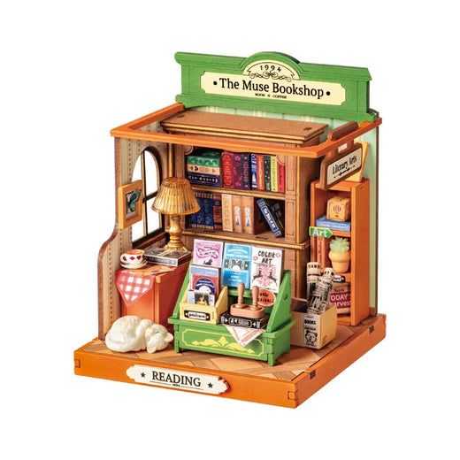 Robotime 3D Puzzle The Muse Bookshop DS040