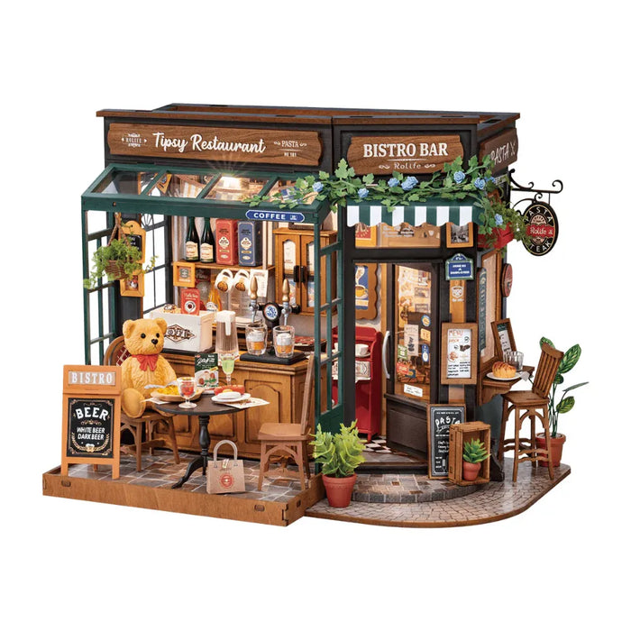 Robotime 3D Puzzle Tipsy Restaurant DG167
