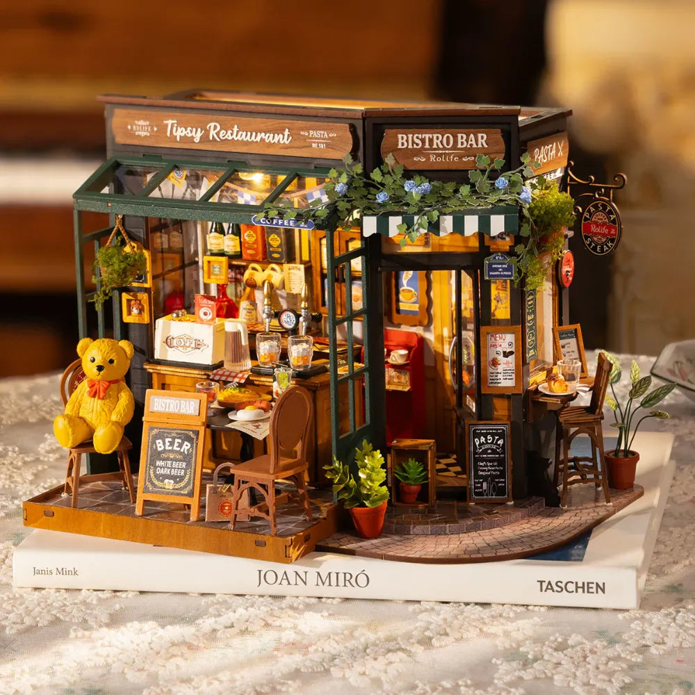 Robotime 3D Puzzle Tipsy Restaurant DG167