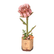 3D Puzzle Robotime Rowood Pink Rose TW041