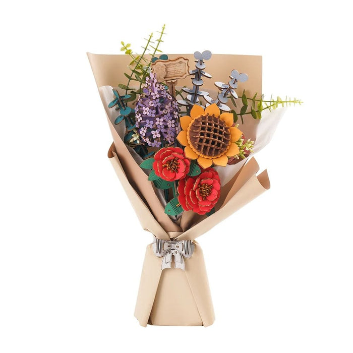 Robotime 3D Puzzle Rowood Bouquet TW01H