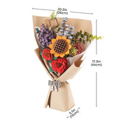 Robotime 3D Puzzle Rowood Bouquet TW01H